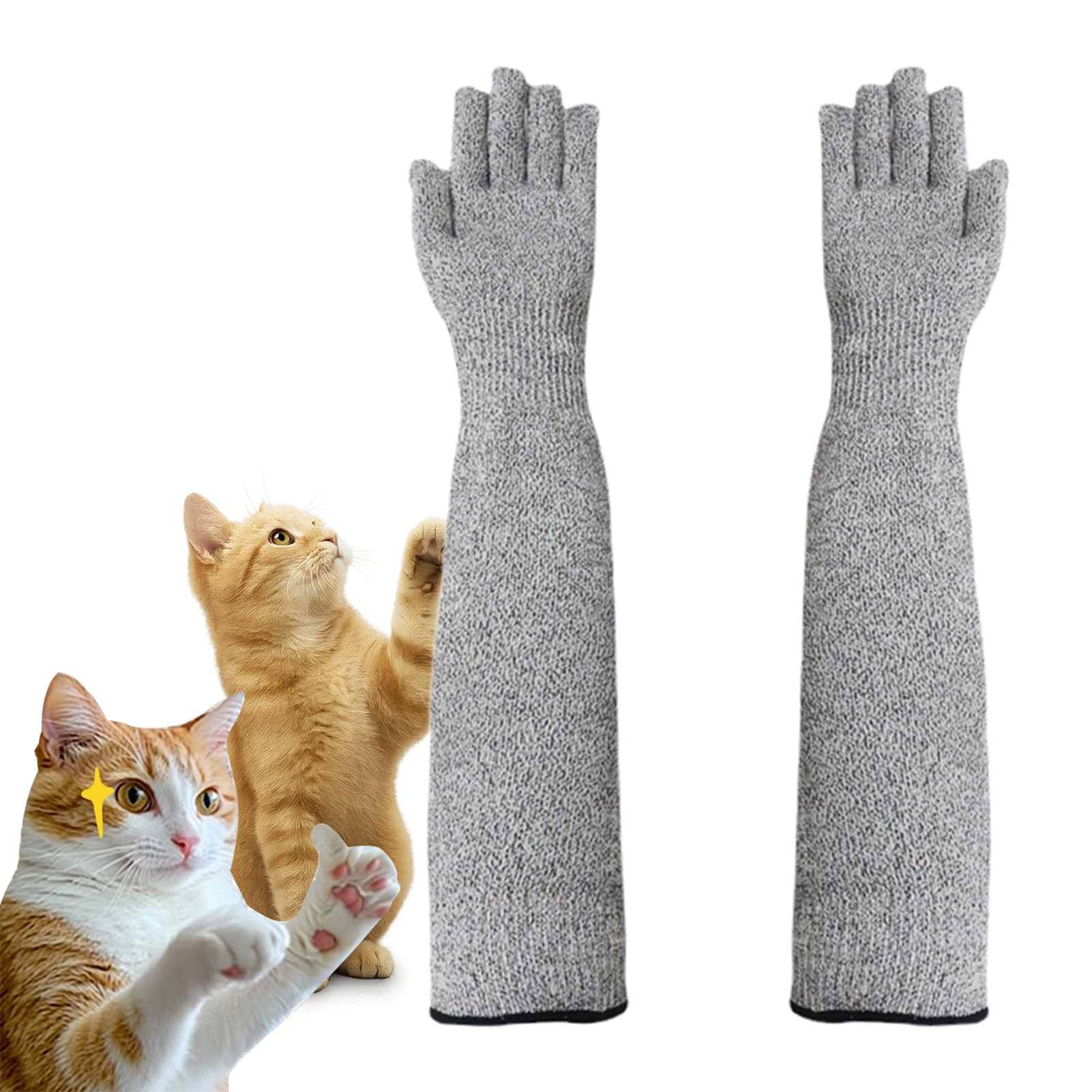 Pet Grooming Glove - Pet Grooming Long Gloves 40cm Anti