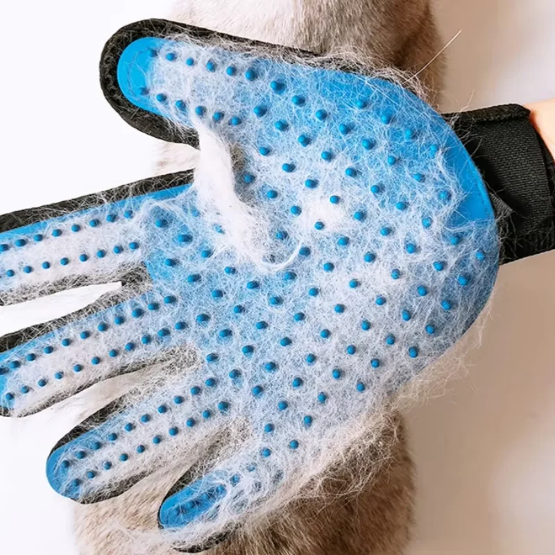 Pet Grooming Glove Gentle Sili - Pet Grooming Glove ulasan dan harga