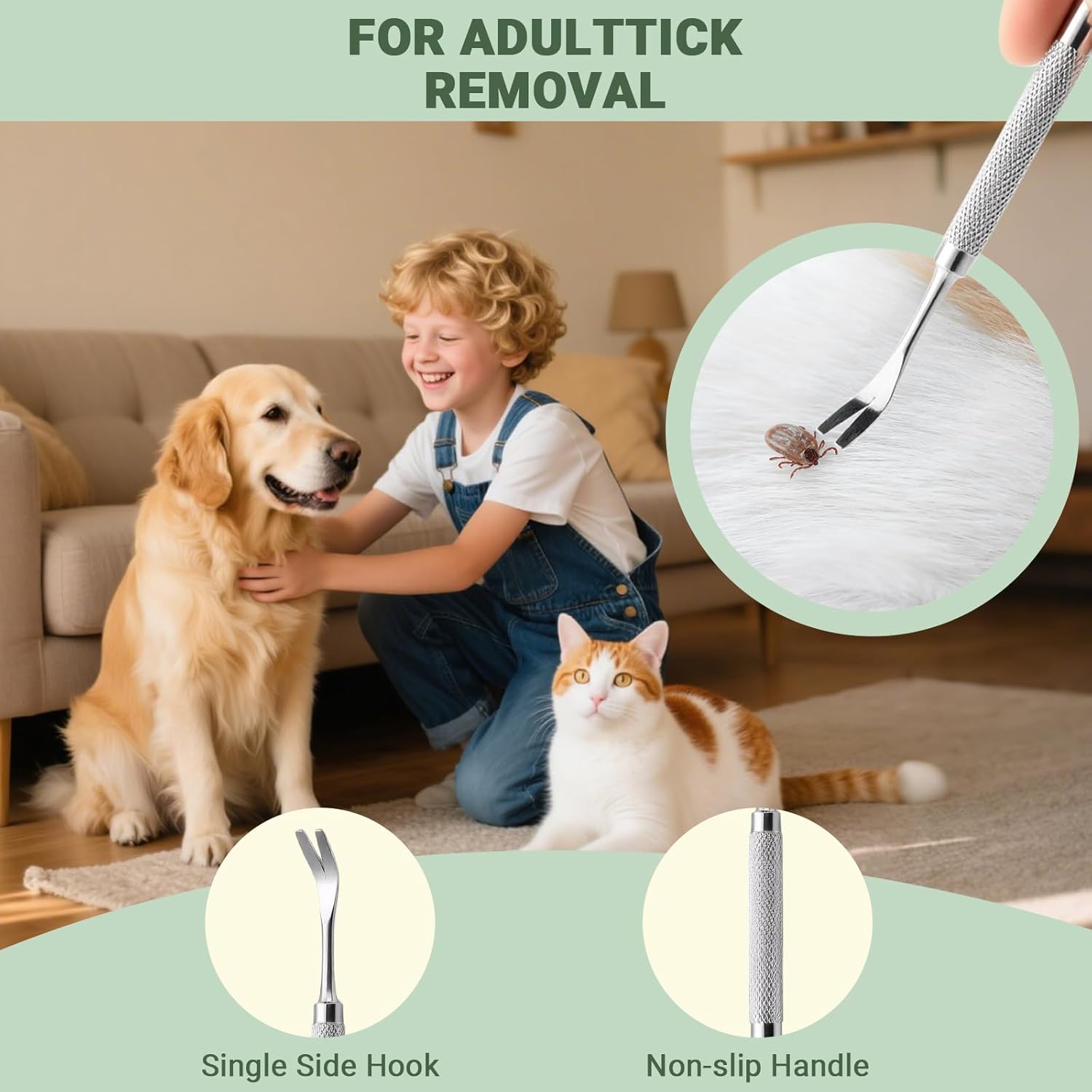 Pet Tick Remover Tweezers Kit  - Pet Supplies First ulasan dan harga