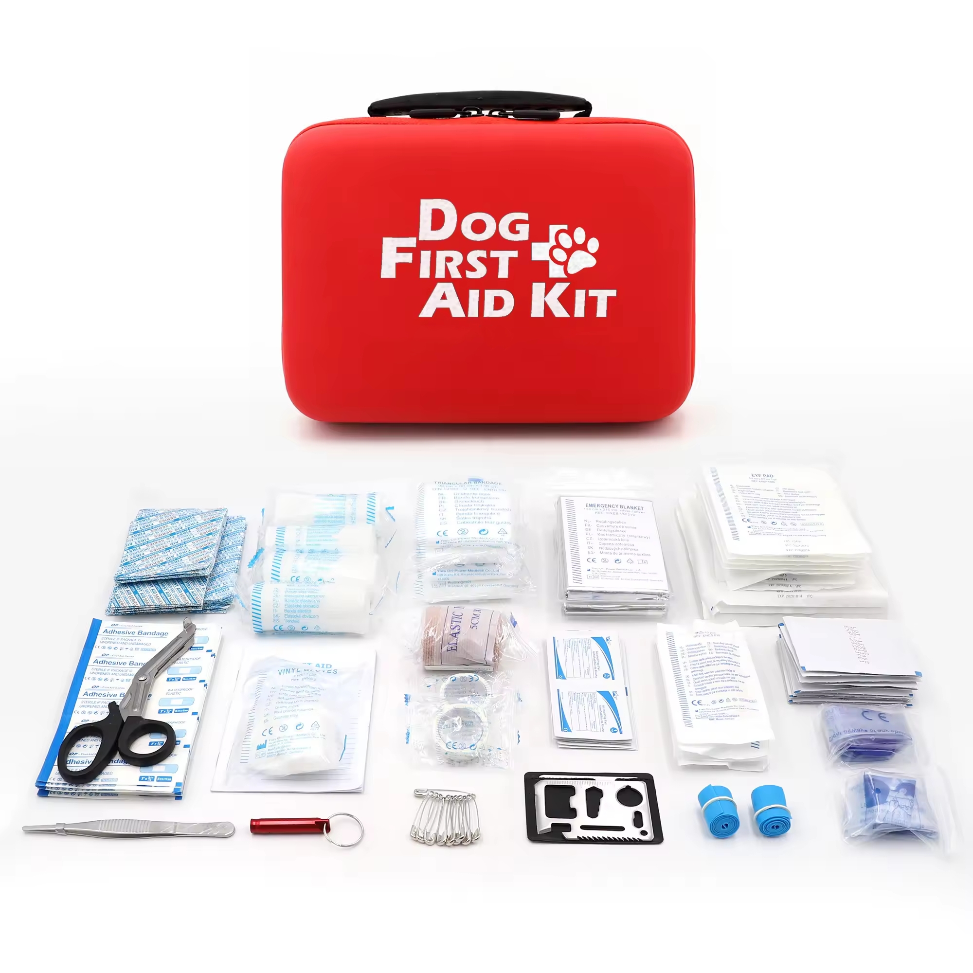 Dogs First Aid Kit Vet Bag Pet - Pet Supplies First ulasan dan harga