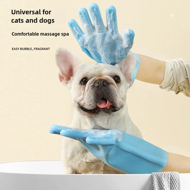 Pet Grooming Cleaning Gloves D - Pet Grooming Glove ulasan dan harga