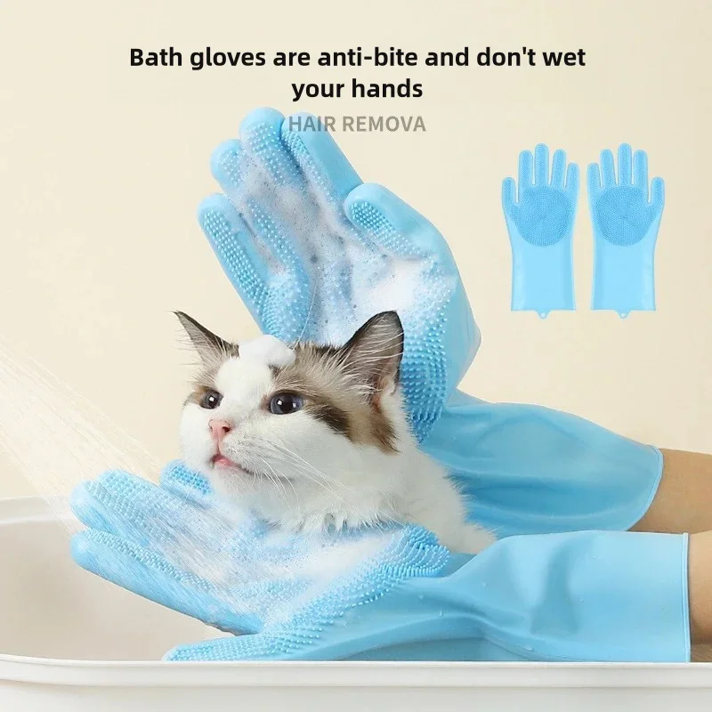 Pet Grooming Cleaning Gloves D - Pet Grooming Glove ulasan dan harga