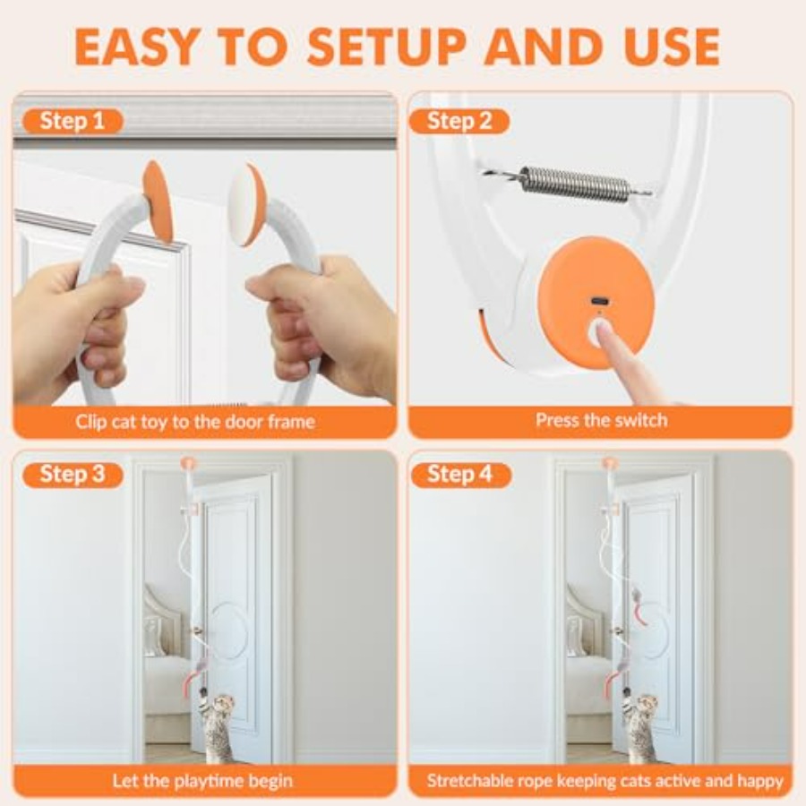 Interactive Cat Toys for Indoo - Interactive Cat Toy ulasan dan harga