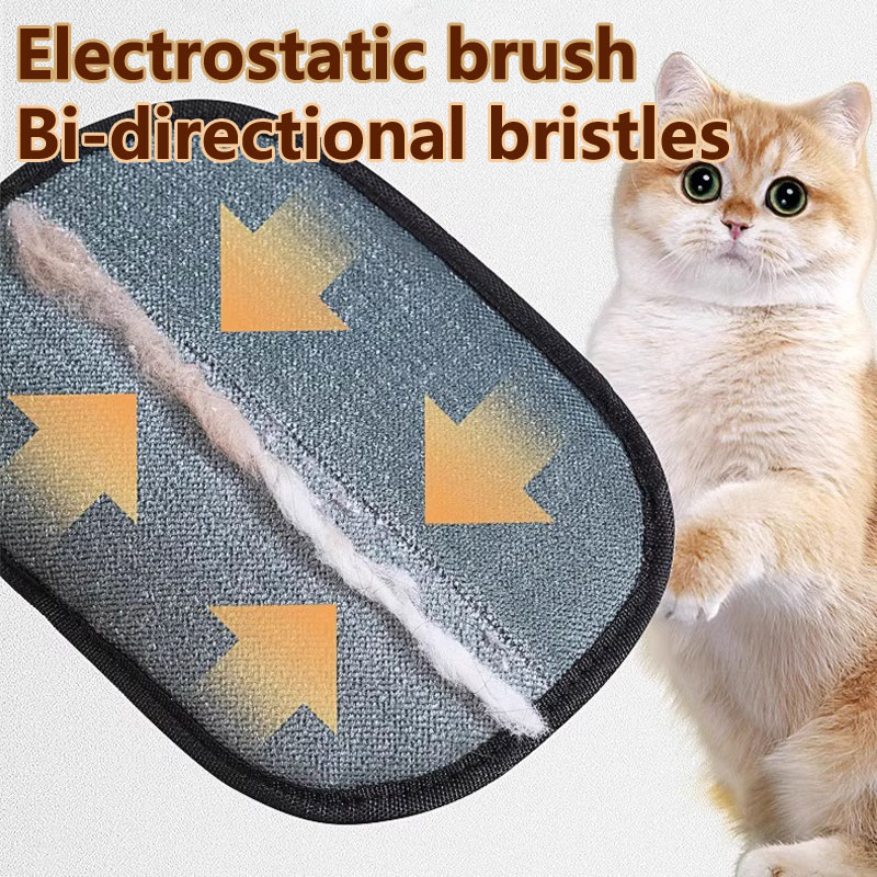 Pet Hair Remover Gloves Electr - Pet Grooming Glove ulasan dan harga