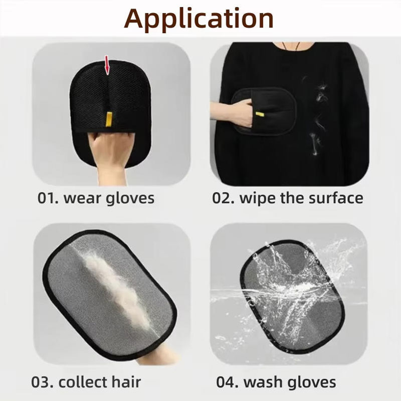 Pet Hair Remover Gloves Electr - Pet Grooming Glove ulasan dan harga