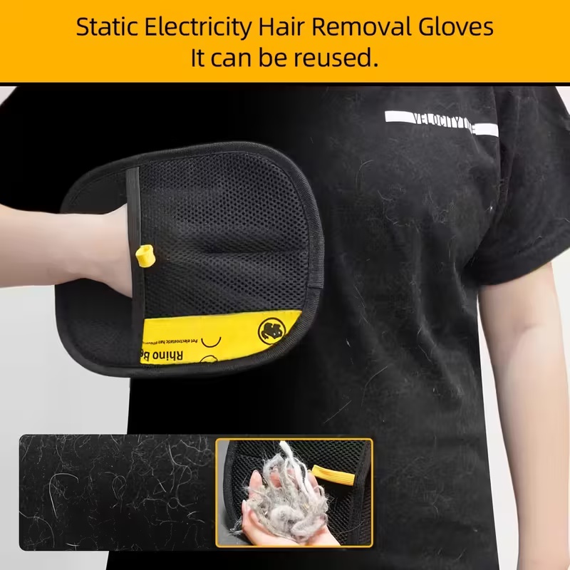 Double-Sided Pet Hair Removal  - Pet Grooming Glove ulasan dan harga