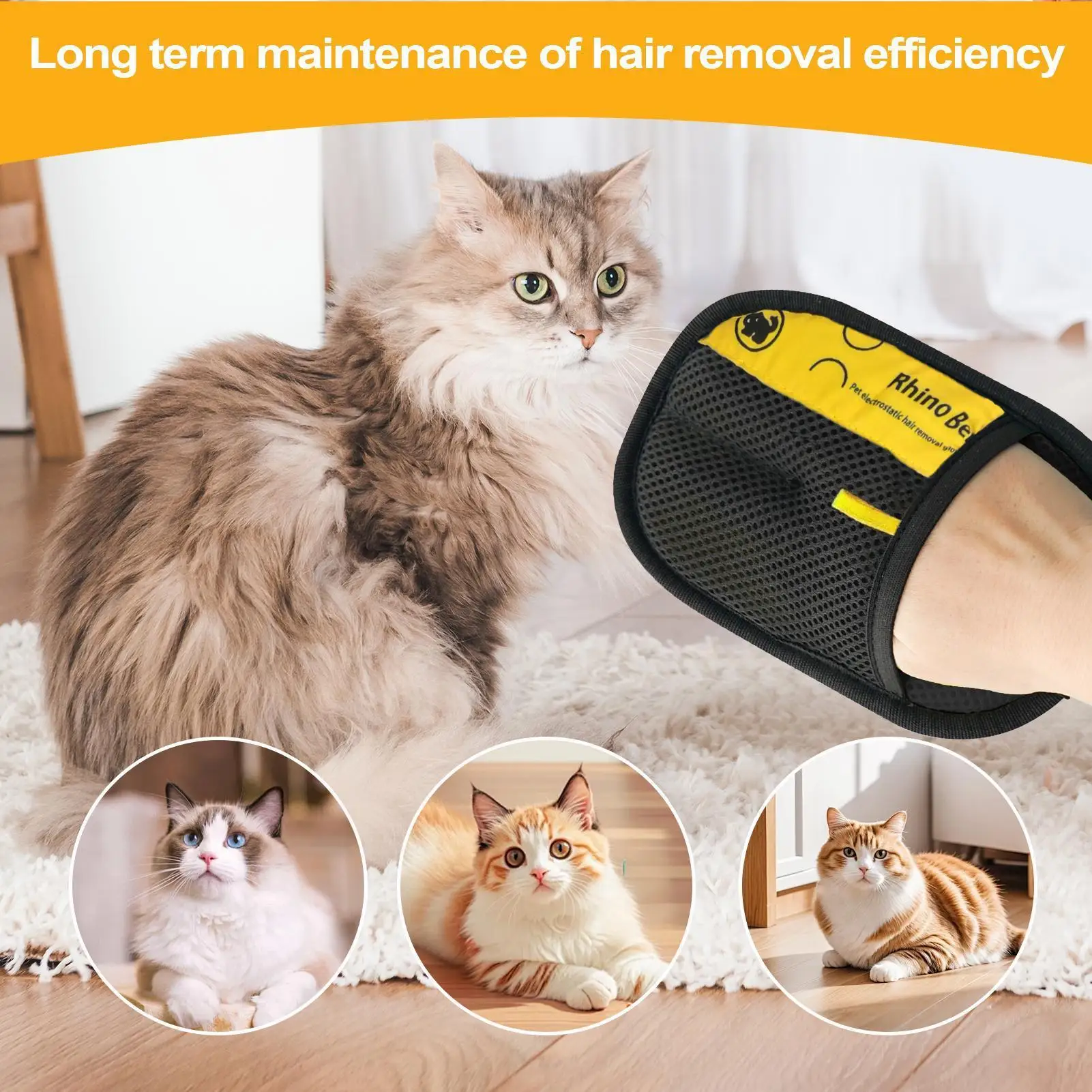 2pcs Cat Grooming Gloves Elect - Pet Grooming Glove ulasan dan harga