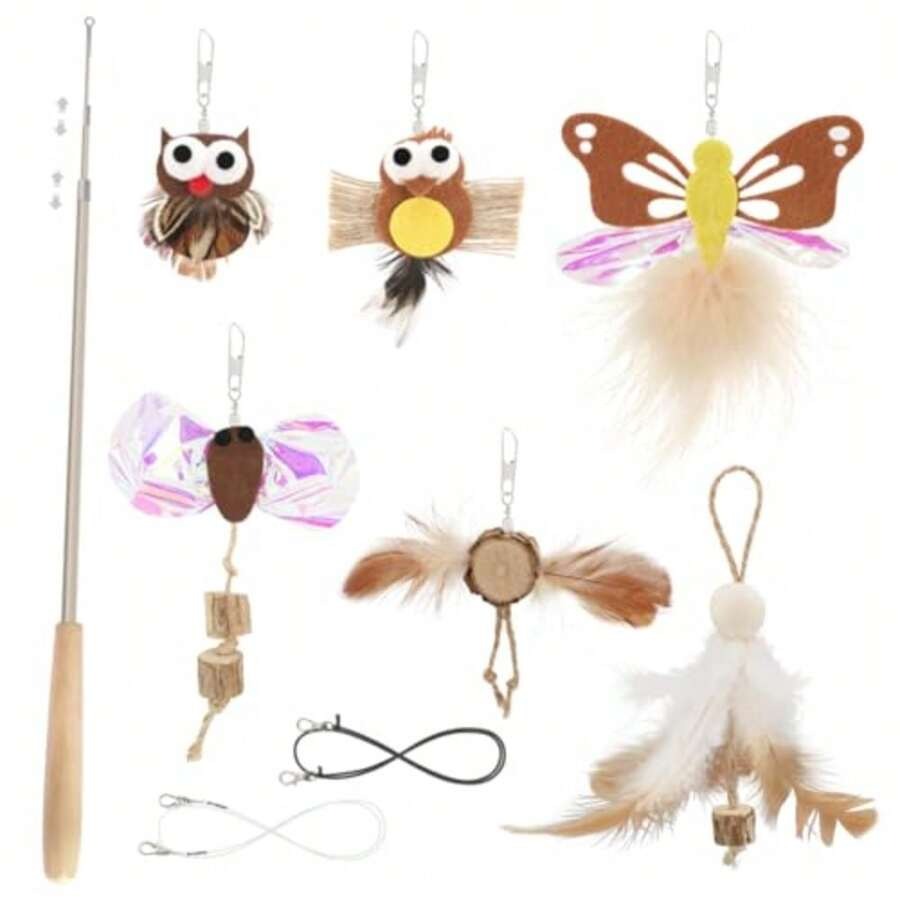 【New Arrival】Retractable Cat W - Interactive Cat Toy ulasan dan harga