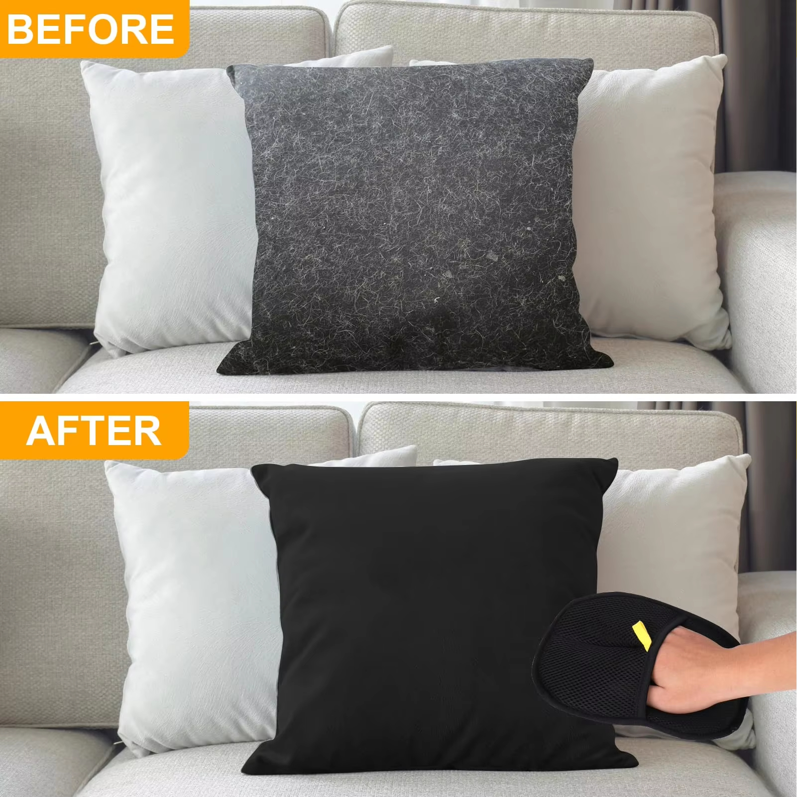 Pet Hair Removal Tool Reusable - Pet Grooming Glove ulasan dan harga