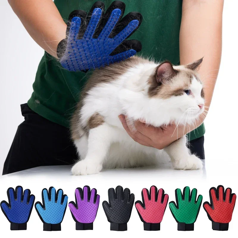 Pet Hair Remove Gloves Rubber  - Pet Grooming Glove ulasan dan harga