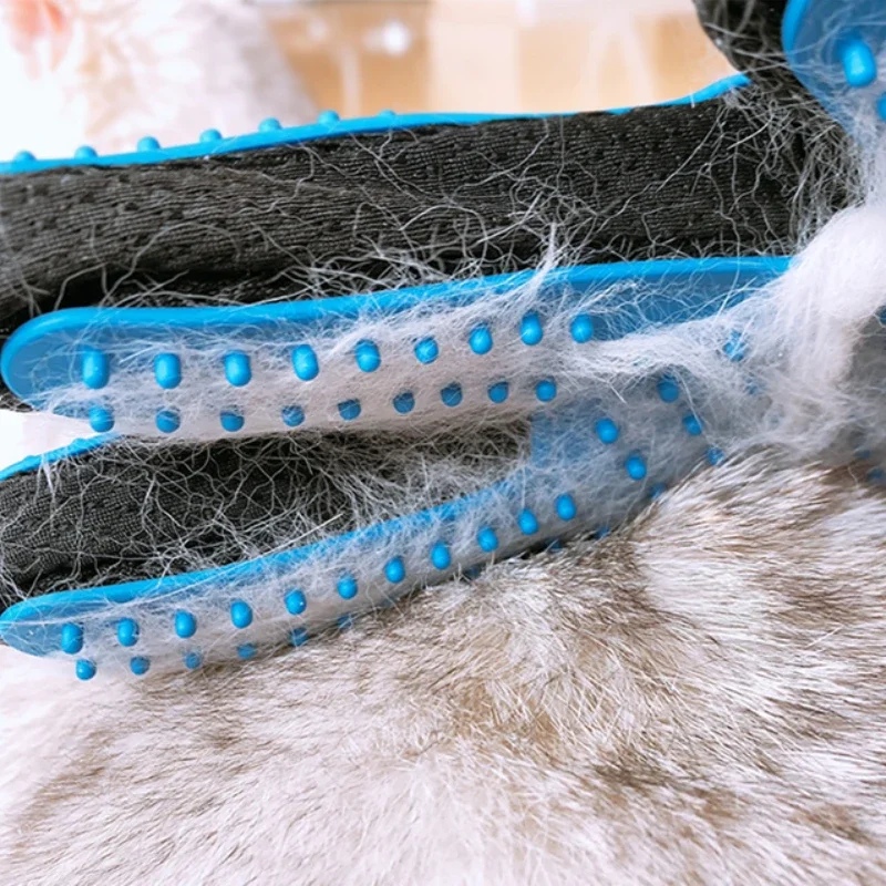 Pet Hair Remove Gloves Rubber  - Pet Grooming Glove ulasan dan harga