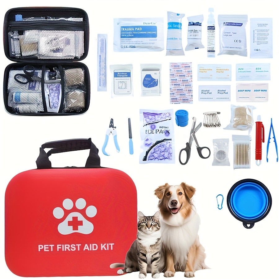 Large Capacity Pet First Aid K - Pet Supplies First ulasan dan harga