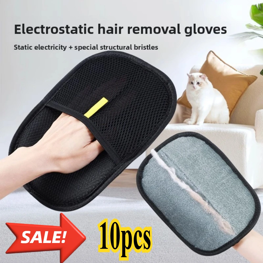 1/10pcs Pet Hair Removal Brush - Pet Grooming Glove ulasan dan harga
