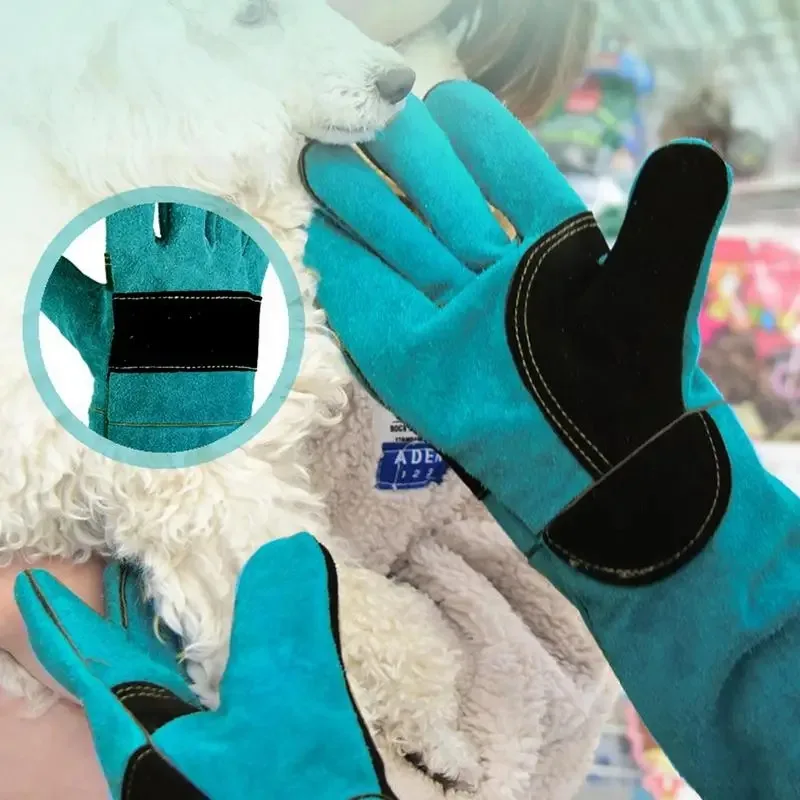 Anti-bite Safety Bite Gloves F - Pet Grooming Glove ulasan dan harga