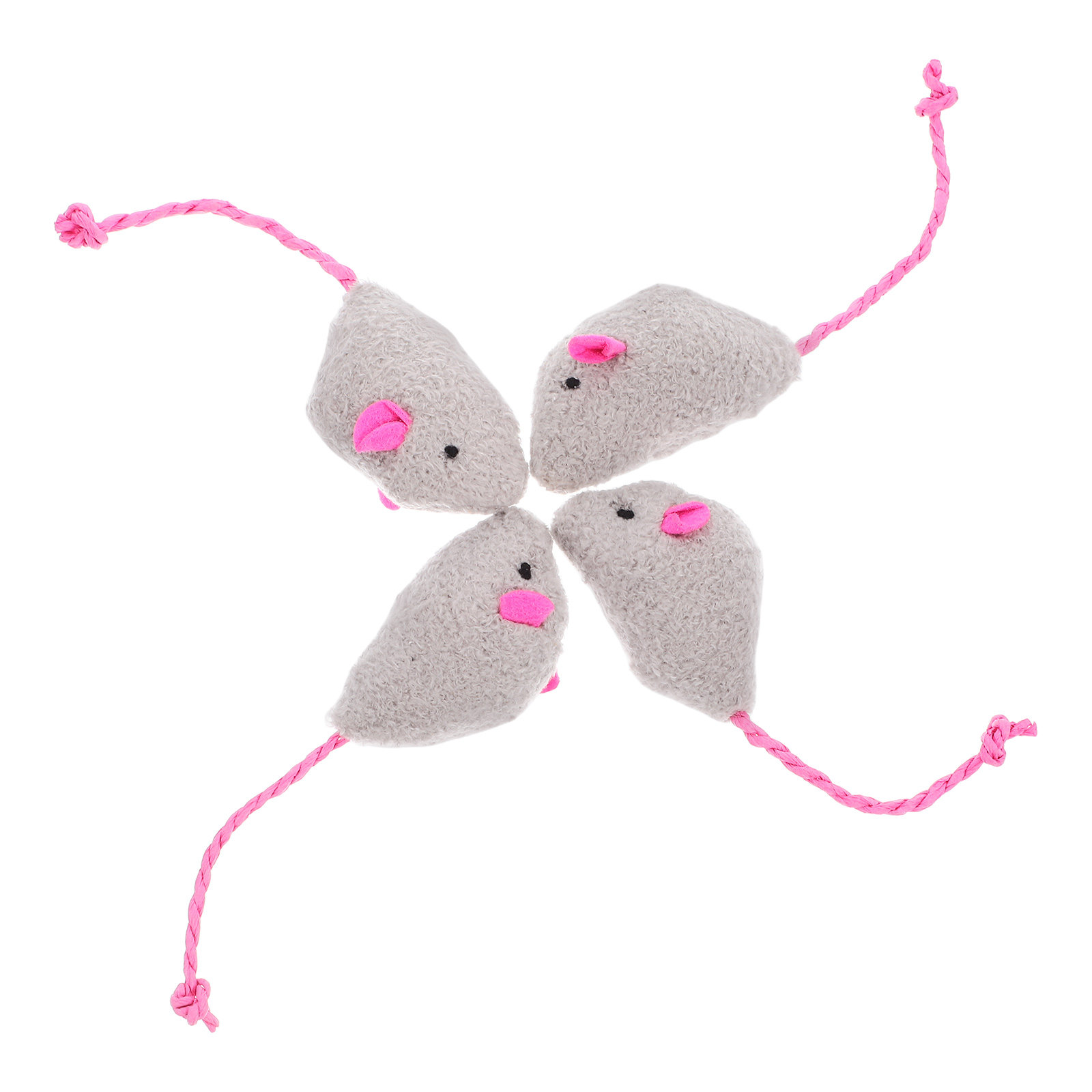 4Pcs Realistic Simulation Mous - Interactive Cat Toy ulasan dan harga