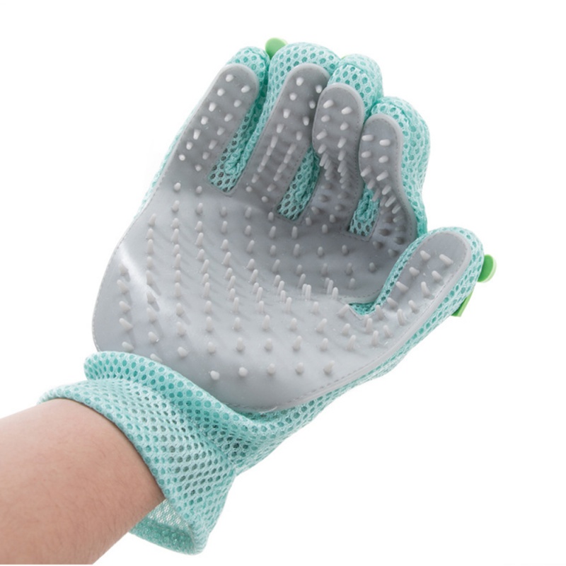 Pet Grooming Glove, Deshedding - Pet Grooming Glove ulasan dan harga
