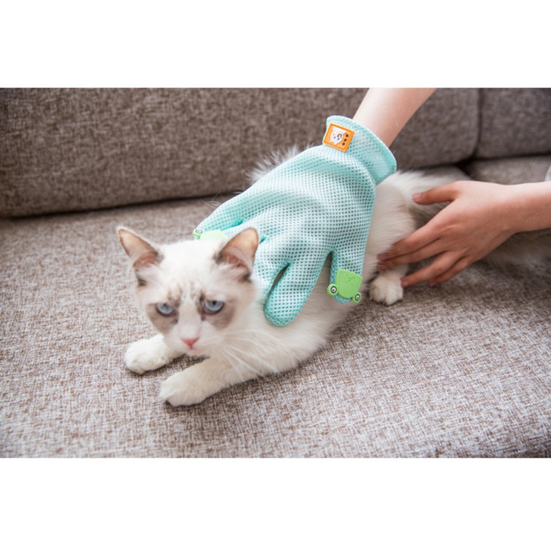 Pet Grooming Glove, Deshedding - Pet Grooming Glove ulasan dan harga