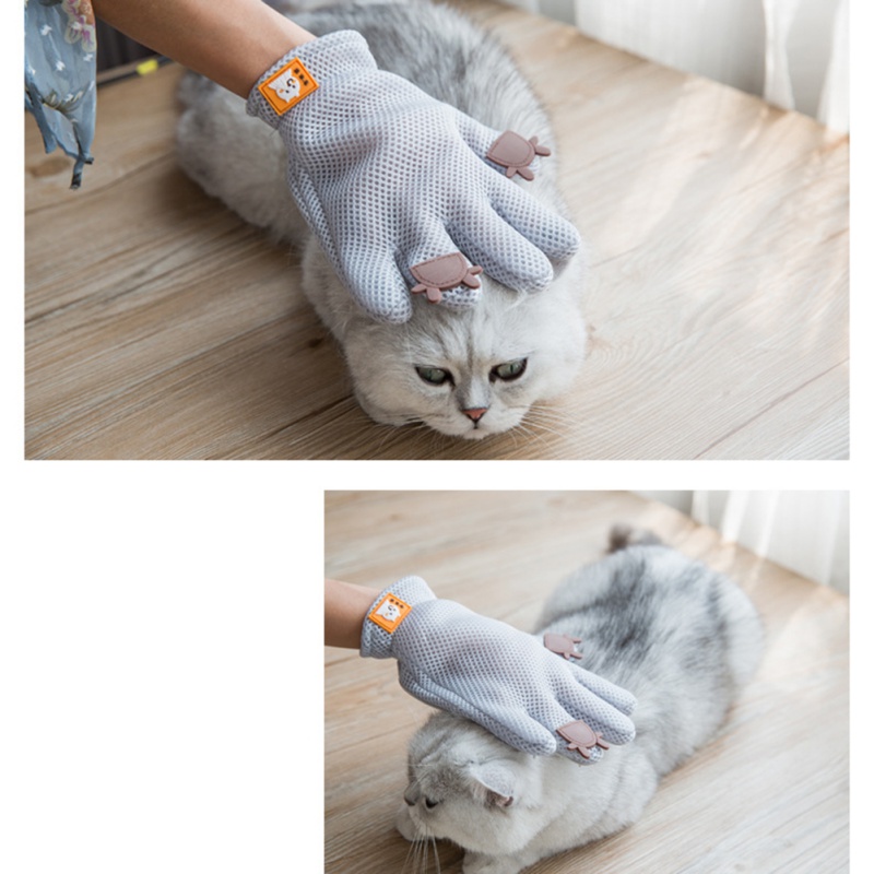 Pet Grooming Glove, Deshedding - Pet Grooming Glove ulasan dan harga