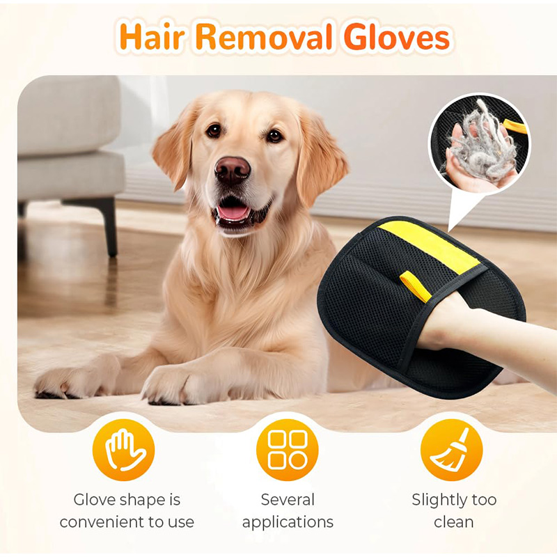 Pet Hair Removal Tool Reusable - Pet Grooming Glove ulasan dan harga