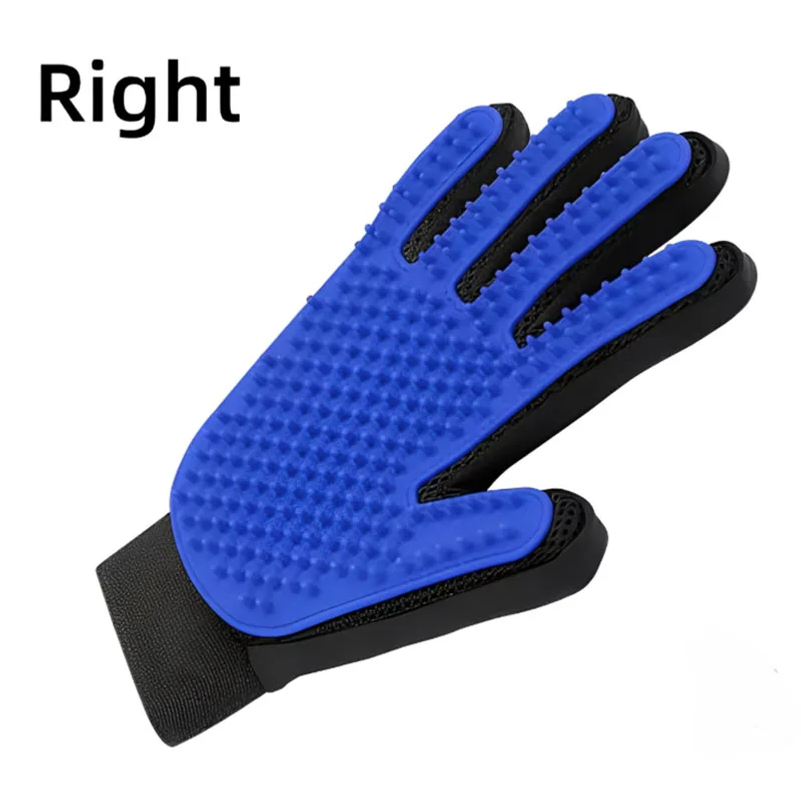 Pet Hair Glove Comb Pet Dog Ca - Pet Grooming Glove ulasan dan harga