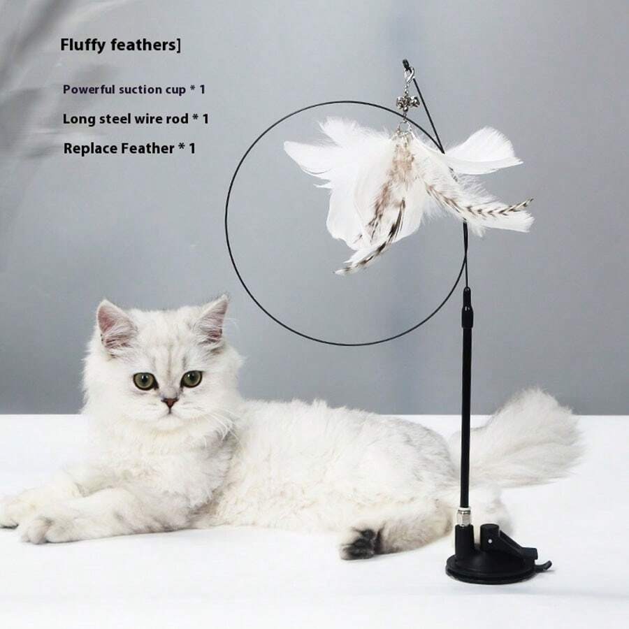 【New Arrival】Suction Cup Cat F - Interactive Cat Toy ulasan dan harga