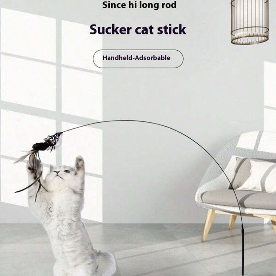 【New Arrival】Suction Cup Cat F - Interactive Cat Toy ulasan dan harga