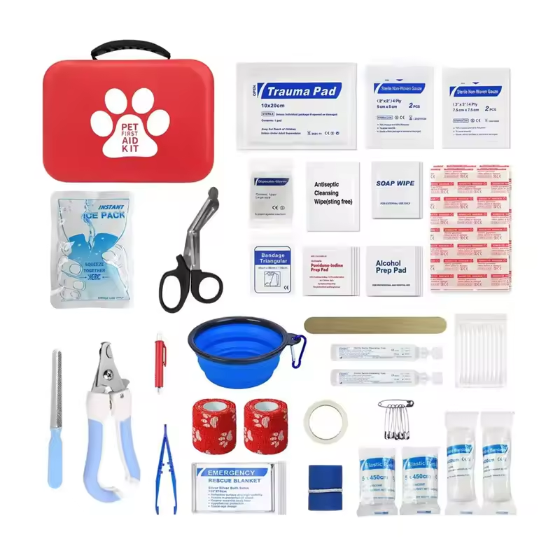 Dogs First Aid Kit Vet Bag Pet - Pet Supplies First ulasan dan harga